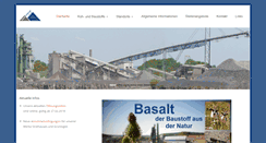 Desktop Screenshot of basaltnickel.de